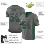 Maglia da football personalizzata Drift in maglia grigia moda verde-nera Gotham Maglia da football personalizzata Drift in maglia grigia moda verde-nera Gotham