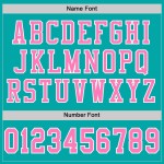 Maglia da calcio a rete Aqua personalizzata autentica rosa-bianca Maglia da calcio a rete Aqua personalizzata autentica rosa-bianca