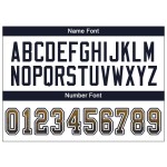 Maglia da football Old Jersey personalizzata in oro blu navy e bianco con motivo a rete Maglia da football Old Jersey personalizzata in oro blu navy e bianco con motivo a rete