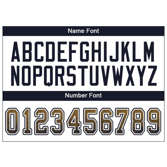 Maglia da football Old Jersey personalizzata in oro blu navy e bianco con motivo a rete Maglia da football Old Jersey personalizzata in oro blu navy e bianco con motivo a rete