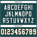 Maglia da football personalizzata autentica verde notte oro bianco-vecchia maglia Maglia da football personalizzata autentica verde notte oro bianco-vecchia maglia