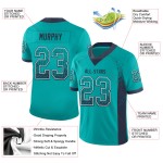 Maglia da football Drift personalizzata blu navy-bianca Maglia da football Drift personalizzata blu navy-bianca