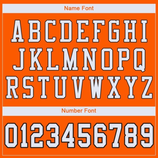 Maglia da calcio a rete autentica arancione bianca e marrone personalizzata Maglia da calcio a rete autentica arancione bianca e marrone personalizzata