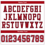Maglia da calcio bianca a rete personalizzata autentica rosso-blu Maglia da calcio bianca a rete personalizzata autentica rosso-blu