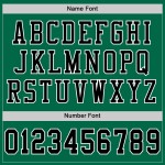 Maglia da football personalizzata in maglia retrò verde autentica nera e bianca di Grass Maglia da football personalizzata in maglia retrò verde autentica nera e bianca di Grass
