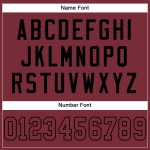 Maglia da football personalizzata bordeaux-nera autentica in rete bordeaux