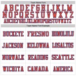 Maglia da football americana autentica arancione-blu personalizzata, stile retrò, bianca Maglia da football americana autentica arancione-blu personalizzata, stile retrò, bianca