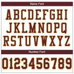 Maglia da calcio personalizzata bianca autentica in maglia bordeaux-oro Maglia da calcio personalizzata bianca autentica in maglia bordeaux-oro