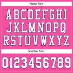 Maglia da calcio autentica rosa personalizzata in maglia bianca e viola Maglia da calcio autentica rosa personalizzata in maglia bianca e viola