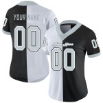 Maglia da calcio personalizzata nera alla moda, maglia da football divisa argento-bianco Maglia da calcio personalizzata nera alla moda, maglia da football divisa argento-bianco