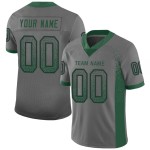 Maglia da football personalizzata Drift in maglia grigia moda verde-nera Gotham Maglia da football personalizzata Drift in maglia grigia moda verde-nera Gotham